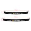Carbon Fiber Car Rear Bumper Trunk Guard Protected Sticker For Chevrolet Cavalier Onix Aveo Silverado Chevy Tahoe Malibu Captiva