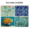 English Version 2026 Wall Calendar Large Date Blocks Floral Design Wall Calendar Thick Paper Aesthetic Design Hanging Planner