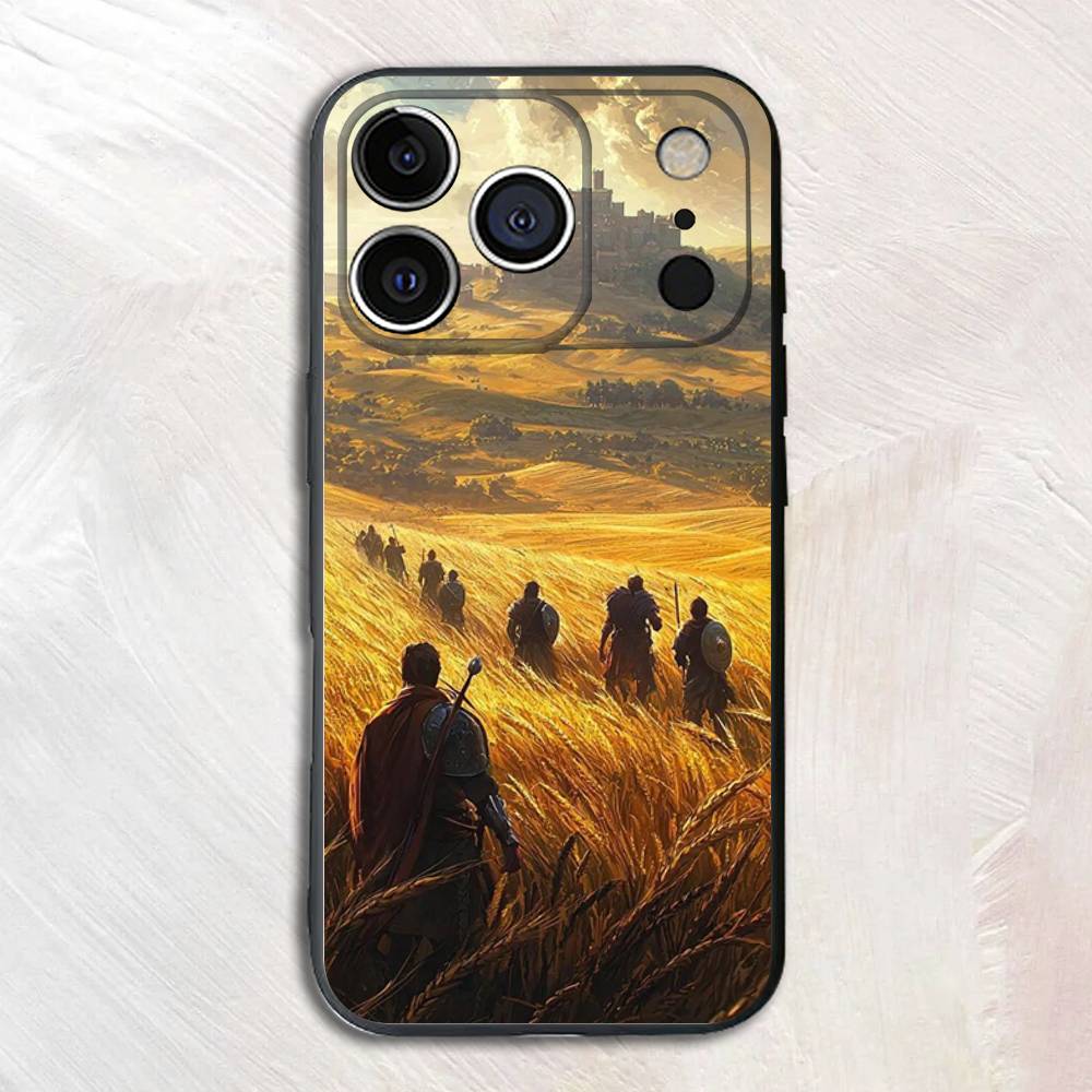 

Game KCD Silicone Soft Phone Case For iPhone17,16,15,14,13,12 Pro Max Plus X XR SE Cover iPhone12mini