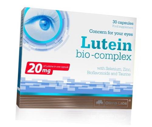 

Лютеїн Комплекс для зору, Luteina Bio-Complex, Olimp Nutrition (72283003) 30caps