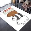 2025 New We Bare Bears Carpet Rug for Living Room Bedroom Home Sofa Decoration,Kids play Non-slip Floor Mat244