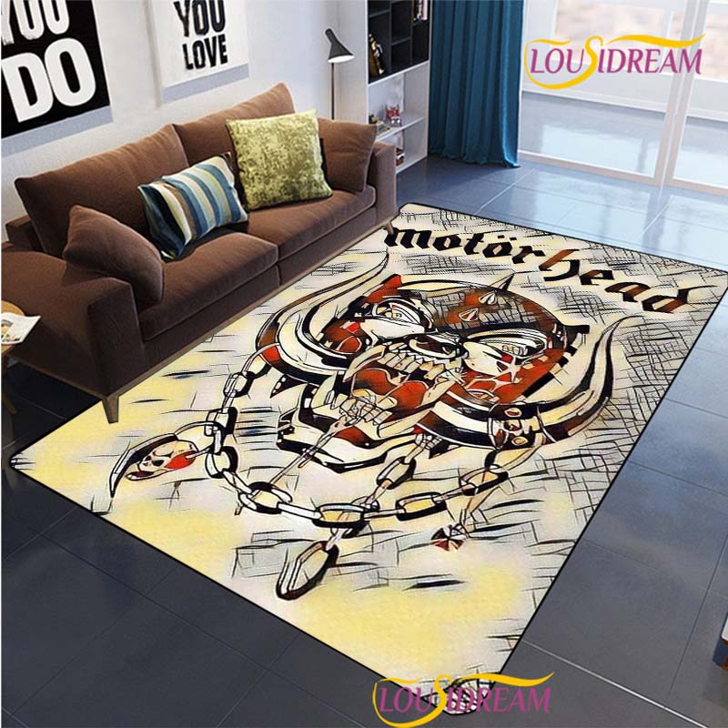 Music Band Carpet for Living Room Bedroom Rugs Kitchen Kids Door Unslip Floor Mats Birthday gift photography props Rug British