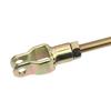 Rear Foot Hydraulic Master Cylinder Brake Pump Universal Fit for Motorcycle Motorbike ATV Dirt Bike Go Kart Scooter Gold