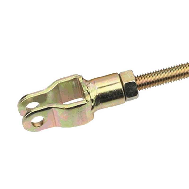 Rear Foot Hydraulic Master Cylinder Brake Pump Universal Fit for Motorcycle Motorbike ATV Dirt Bike Go Kart Scooter Gold