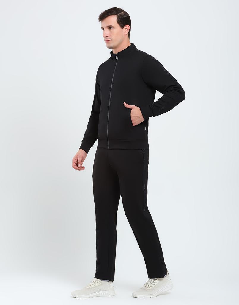 Rock It Men's Mock Neck Full Sleeve Tracksuit