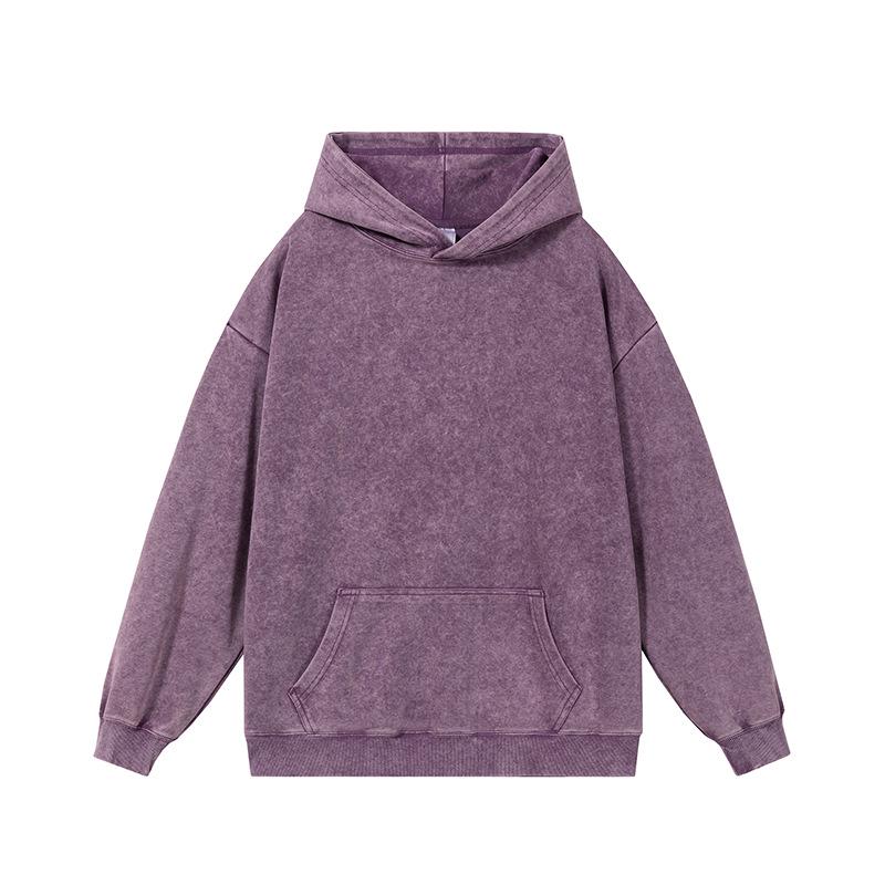 Men's Custom Embroidered Cotton Hoodie - Loose, Thick & Washable