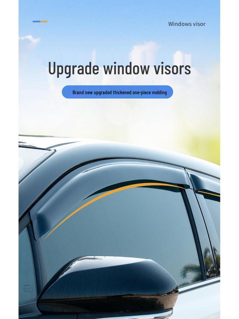 Mitsubishi Outlander Window Rain Visor for Car Modification