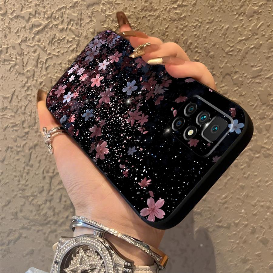 Funda Phone Cover Case for Xiaomi Mi 10T 11T 14 12X 13 Lite 12 12T Pro 11 Shining Flowers
