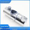 Oval Shower Riser Rail with Adjustable Bracket and Holder