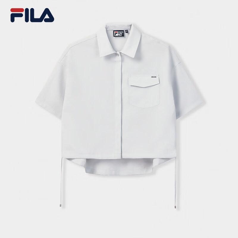 FILA Women s Short Sleeve Woven Shirt M