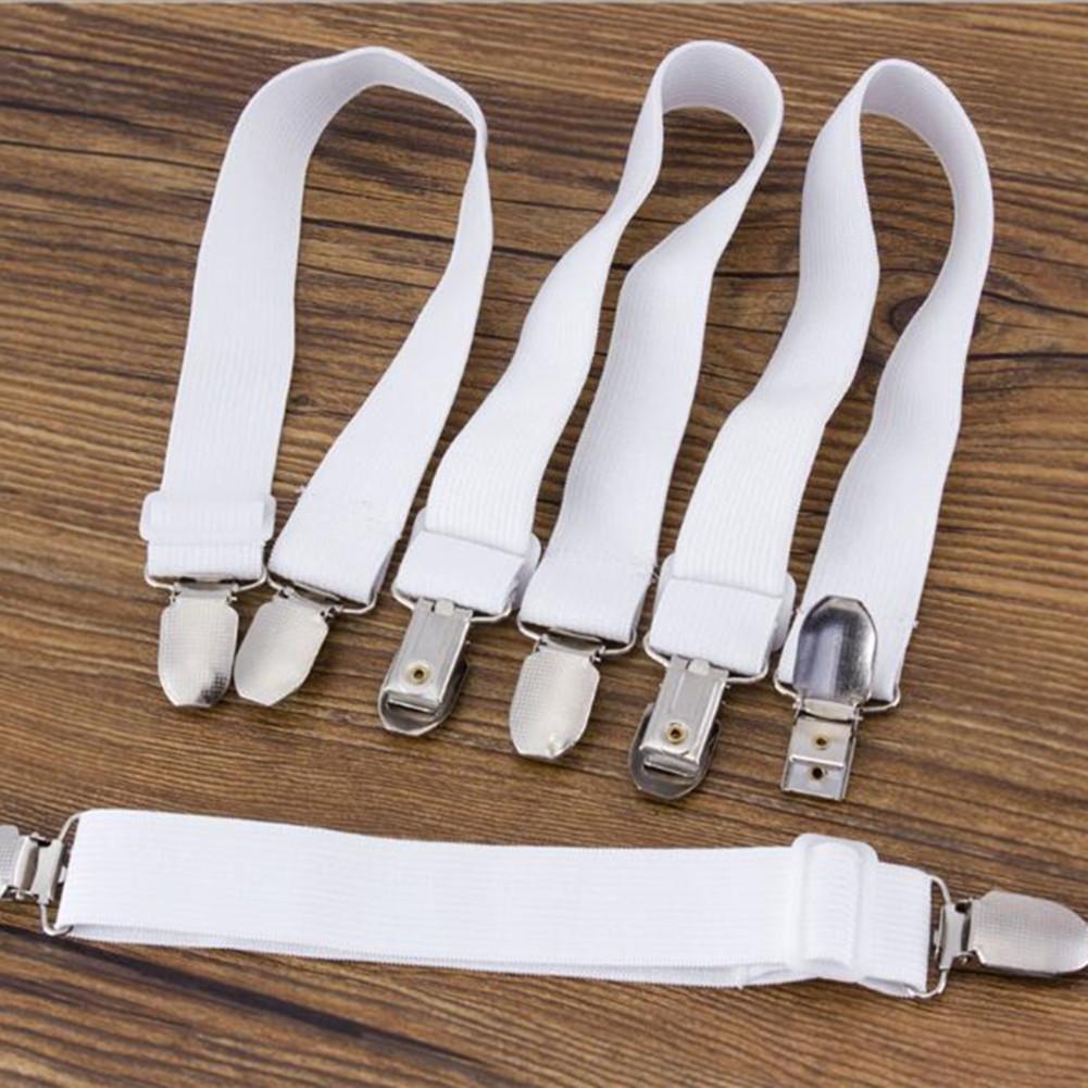 

4Pcs/set Bed Sheet Clip Mattress Fasteners Elastic Cover Blankets Grippers Holder Set #11586