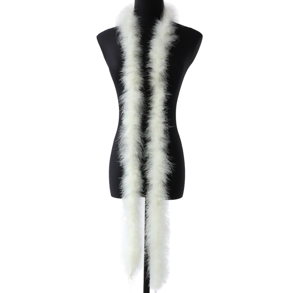 2Meters Baby Pink Marabou Feather Boa Turkey Feathers Ribbon Shawl For Wedding Dress Making Decoration Plumes Crafts