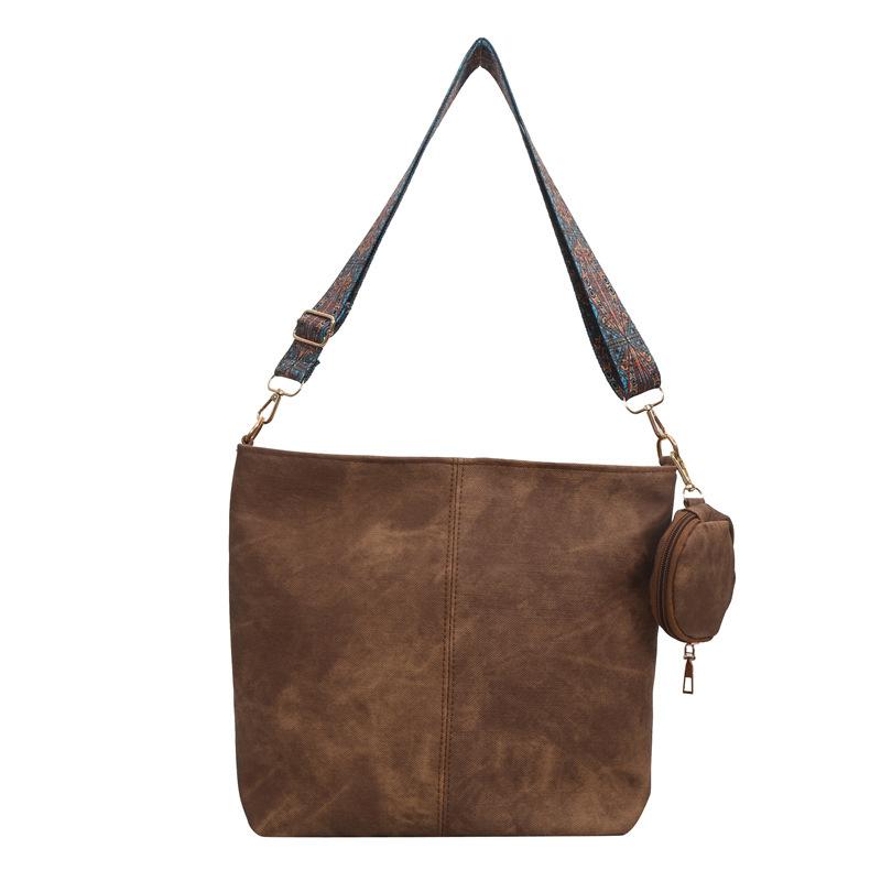 Summer New Simple and Fashionable Commuter Bag Women's Fashion Casual Large-capacity Shoulder Bag Simple Messenger Bag