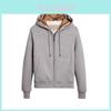Fashion Hoodie Jacket With Solid Color Design For Women Autumn