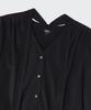 MUSINSA STANDARD WOMAN Women'S Volume Shirring Tie Blouse [Black]
