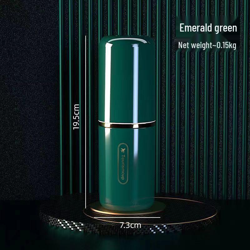 

Портативный набор для зубной щетки и стаканчика для полоскания рта с коробкой для хранения