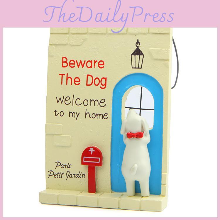 Resin Ornament Little Dog Lying On The Windowsill For Garden Scene And Indoor Plant Decoration