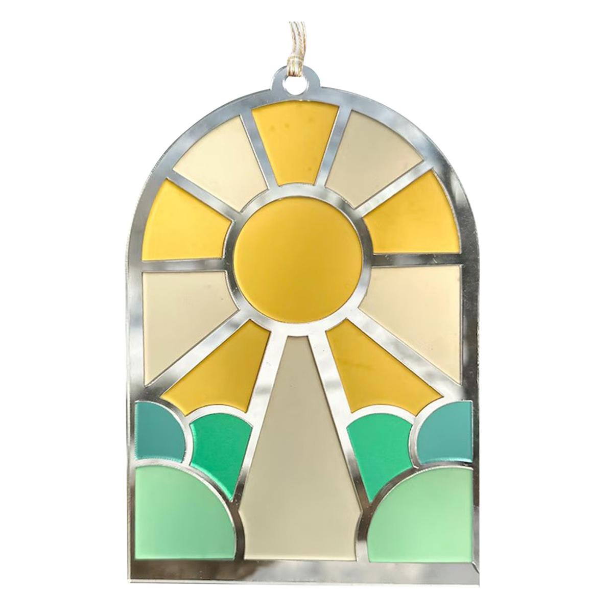 

1/2/3 шт. Головоломка «Ловец солнца» DIY Набор для оформления окон, подвесной ловец солнца, украшение для домашнего декора окна 1pc