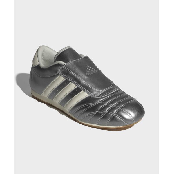 adidas  Taekwondo Silver Metallic Women Sneakers Off-White Gum JS4023