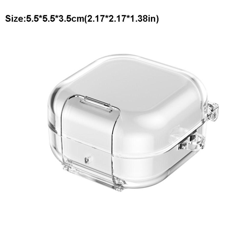 Full Cover Shell Protective Case Transparent Earbuds Cover for Samsung Galaxy Buds4/4pro Travel