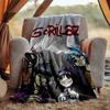 Gorillaz Flannel Blanket Soft Warm All-Season Throw, Design for Camping, Car Travel, Hiking Sofa, Bed, Office Perfect Gift for Parties