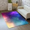 Colors Dreamy Carpet Night Sky Planets Landscape Pattern Mat Gradient Artistic Home Decor Anti-slip Rug for Living Room Bedroom