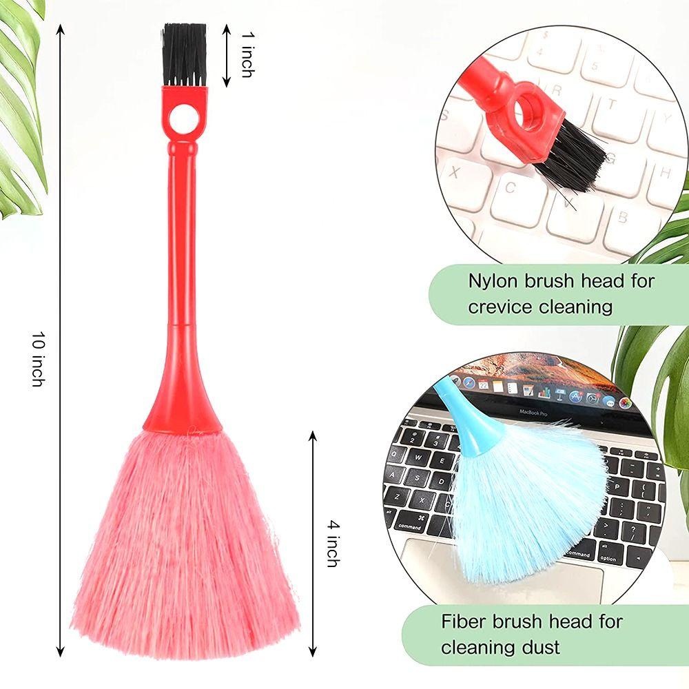 Delicate Anti Static Mini Fluffy Laptop Cleaner Desktop Cleaning Tool Dusting Wand Keyboard Brush