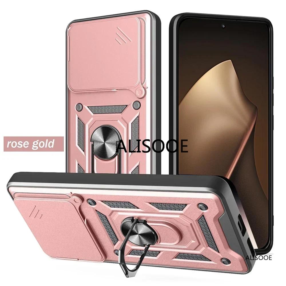 Για Θήκη Xiaomi 15T Pro για Xiaomi Mi 15T Κάλυμμα Θωράκιση Σύρταρωτή Κάμερα Δαχτυλίδι Στήριγμα Κάτοχος Πλήρης Προστασία Τηλεφώνου Capa Funda