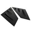 2x Matte Black Side Window Scoop Louvers Cover Trim For Subaru WRX STi 2015-2020