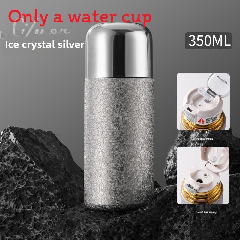 New Titanium Capsule Insulated Water Bottle 316 Stainless Steel Double Wall Tea Cup For Gifts And Outdoor
