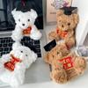 Cute Graduation Bear Plush Toy Soft Stuffed Dr Bear Plush Doll  Graduation Gift