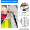 Upgraded Invisible Baby Proofing Cabinet Latch Locks Easy Installation Works with Most Cabinets Drawers Highly Secure