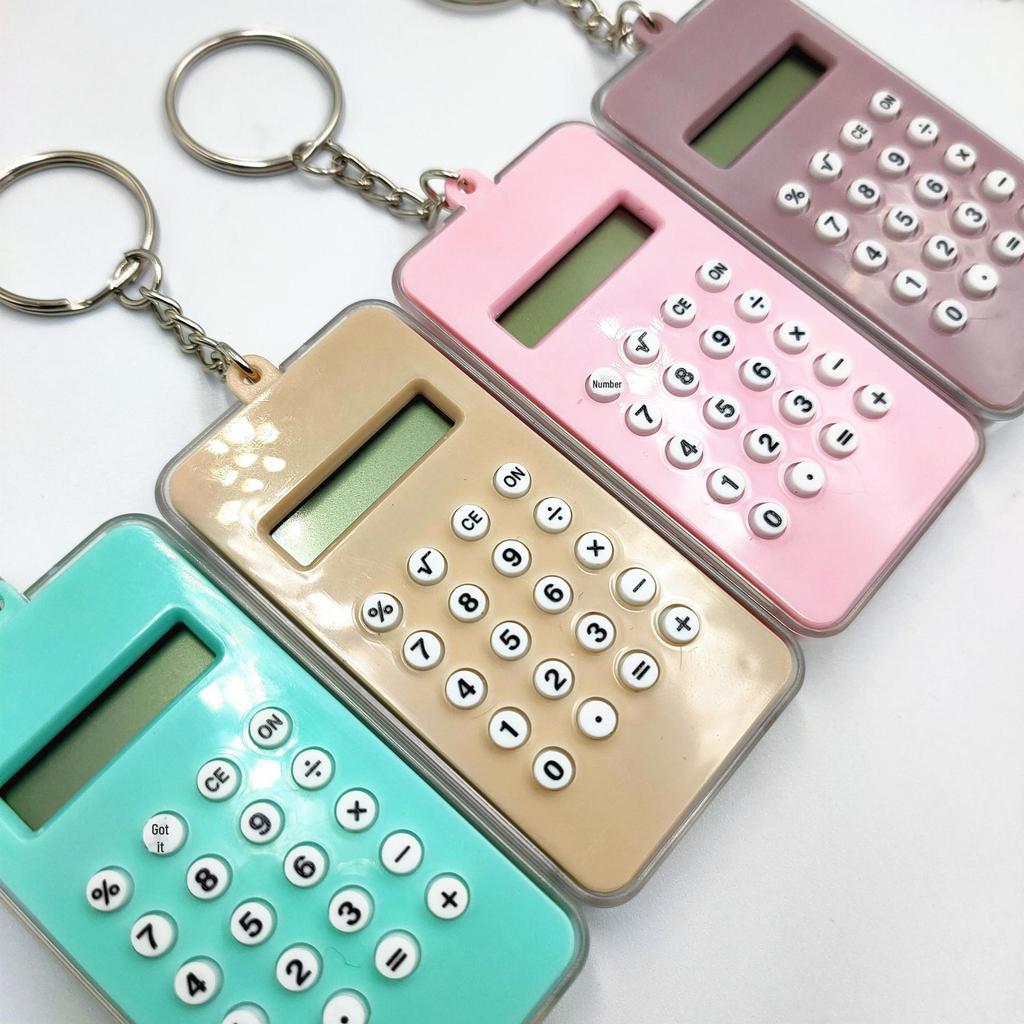 Creative Maze Keychain Calculator: Office Stress Reliever, Student-Friendly Pendant, Perfect Small Gift