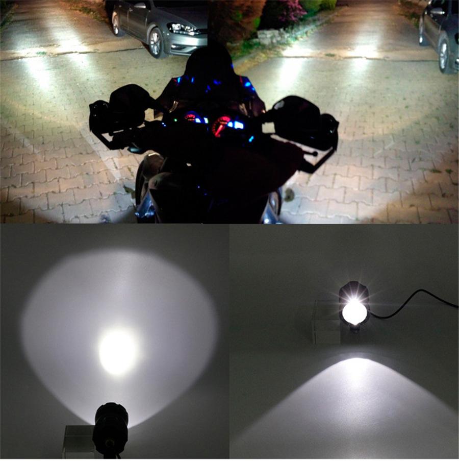 2PCS 180W 6500K 7800 LM Universal Aluminum Alloy 9 CREE Chips LED Motorcycle Headlights Motos Bulb Motorbike Waterproof