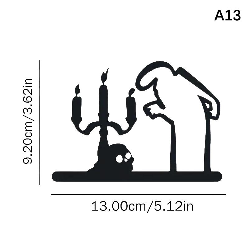 

1PC Line Art Wall Sticker Minimalist Self-Adhesive Waterproof Decal For Walls, Doors, Glass, Cars Home And Car Decoration