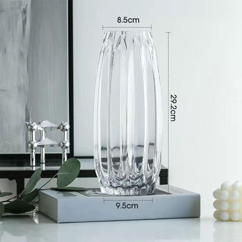 Vasă Vază De Sticlă Ornamente Ornamente Aranjament Floral Vasă De Flori