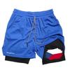 Tschechische Flagge Camouflage Muay Thai Kickboxshorts Herren Damen Unisex Sportbekleidung Doppellagig Schnelltrocknend Atmungsaktiv Training Sport Fitnessstudio Workout