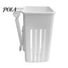 Plastic Plant Cup Tank Container, Hydroponic Holder, Wall Mounted Holder Aquatic Pot, Aquarium Planter Pot Fish Decoration