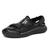 Fashion Men Casual Sandals Handmade Summer Hot Sale Non-slip Outdoor Breathable Loafers High Quality Fashion Beach Wading Walking Shoes