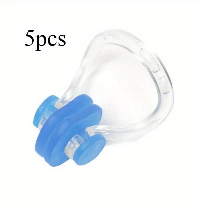 5 Multi-color Silicone Nose Clips, High-quality and Soft, Reusable, Comfortable Fit, Suitable for Swimming and Diving