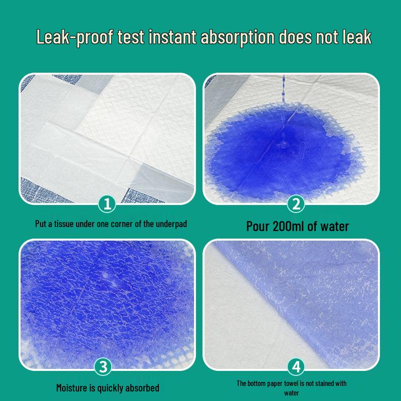 Hongfuxiang 75x90 Adult Incontinence Bed Pad for Elderly & Postpartum Care