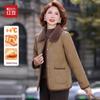 Hodo Women's Winter Plush Lined Lapel Coat