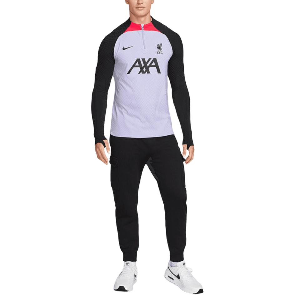 Nike Liverpool FC 22/23 Dri Fit Adv Strike Drill Top Away Soccer Jersey Men's DN2789-545