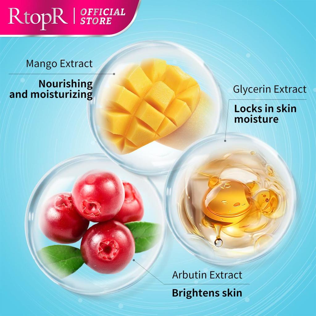 RtopR Mango Moisturizing Repair Hand Cream Anti-aging Hyaluronic Acid Whitening To Improve Wrinkles Repair Dull Rough Full Elasticity