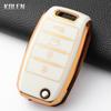 Fashion Tpu Car Folding Key Case Cover For Kia Rio 3 K2 Ceed Cerato K3 K5 Sorento Sportage Soul K4 Picanto Optima Forte Stinger