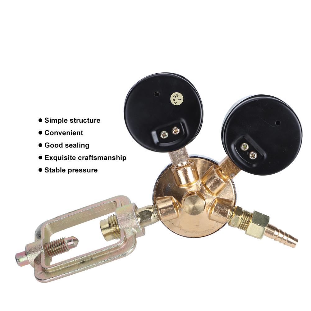 0.25x4MPa Acetylene Pressure Regulator Gauge Acetylene Pressure Regulating Reducing Valve