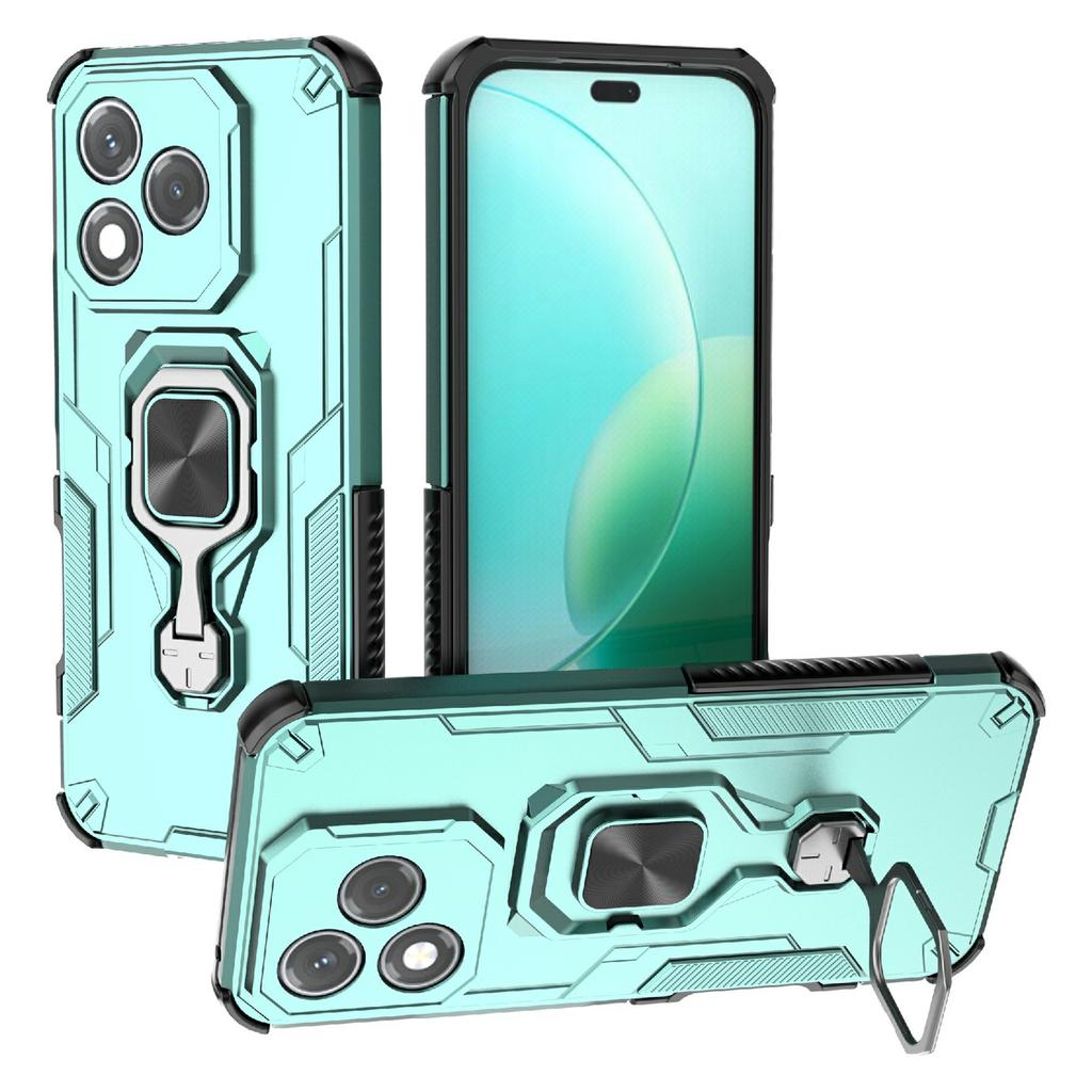 For Honor 400 Lite Case Rotatable Ring Kickstand PC+TPU Shockproof Phone Cover
