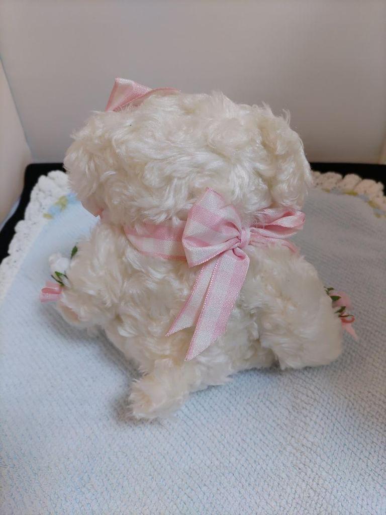 [USED] teddy bear white teddy bear