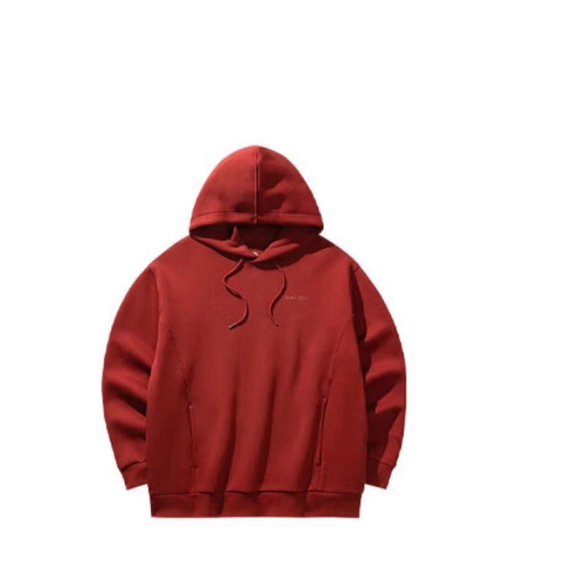 Anta Men's Stretch Kinetic Tech Retro Printed Pullover Hoodie
