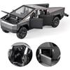 1/32 Tesla Diecast Mars Pickup-Automodell, Spielzeugauto aus Zinklegierung mit Ton und Licht, Spielzeugauto mit Rückziehfunktion für Kinder ab 3 Jahren